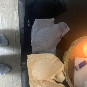 Set of 3 push up bras